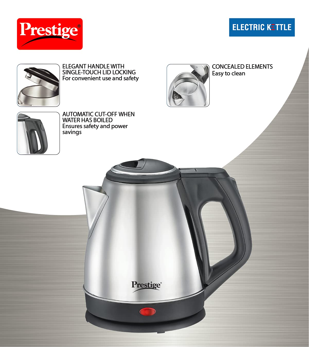 Prestige 1.2 Litres Electric Kettle